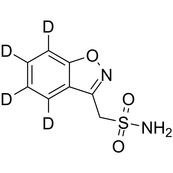 Zonisamide-d4 (zonisamide d4) 1020720-04-0